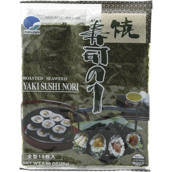 Yaki Nori (gerösteter Seetang) 25 gram