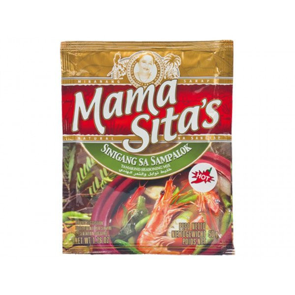 Mama Sita's Sinigang Sa Sampalok Würzmischung für Tamarindensuppe (scharf) - 50 g