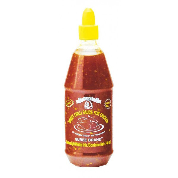 Suree Pantai Süße Chilisauce (für Huhn), 740 ML