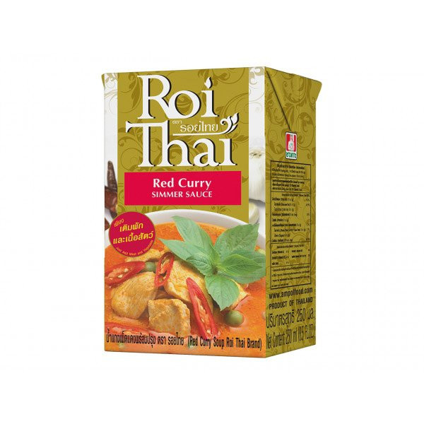 Roi Thai Rote Currysauce, 250 ML