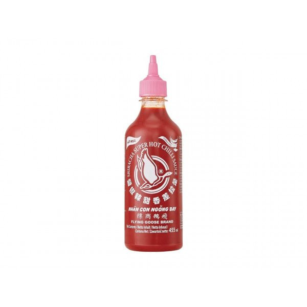 Flying Goose Sriracha Chilisauce Scharf no MSG, 455 ML