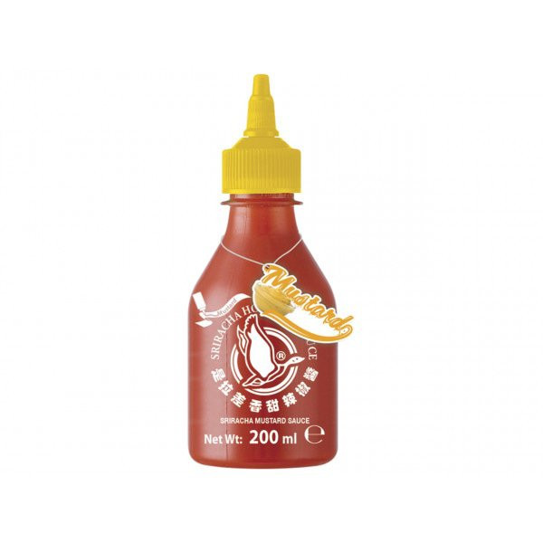 Flying Goose Sriracha Chilisauce mit Senf, 200 ML