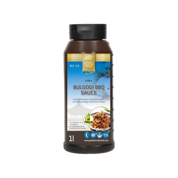 GoldenTurtleForChefs Bulgogi BBQ Sauce, 1 L