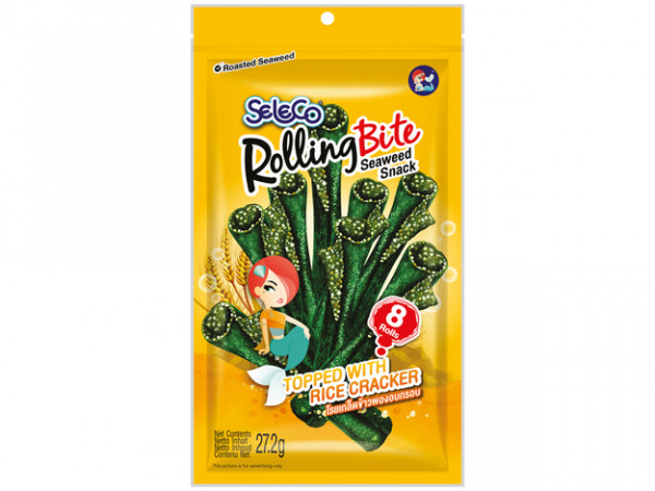 SELECO Seetang Snack mit Reis 27 GR