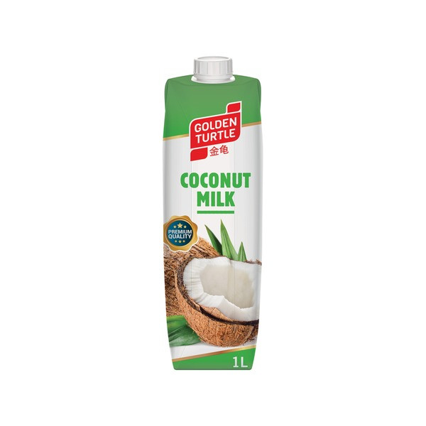 Golden Turtle Kokosmilch Tetra Pak (17-19% Fett), 1 L + 330 ML: GRATIS