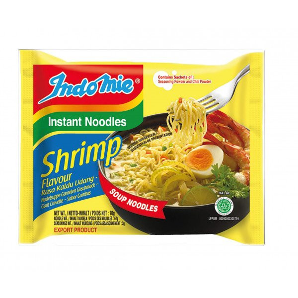 Indomie Instant Nudeln Garnelen 70 G