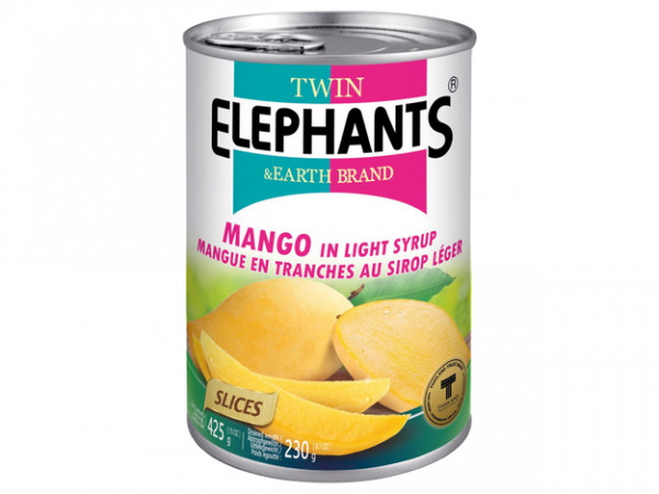 Twin Elephant Earth Mangoscheiben (leicht gezuckert) 425 g