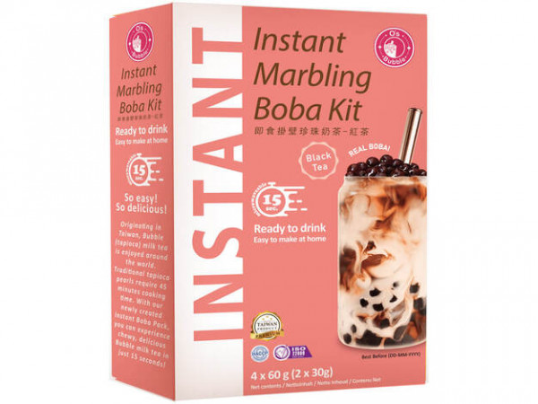 Instant Boba Schwarzer Tee 4x60 g