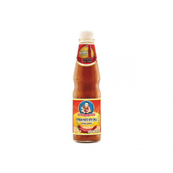 Dek Som Boon Sojabohnenpaste mit Chili (Healthy Boy), 350 ML