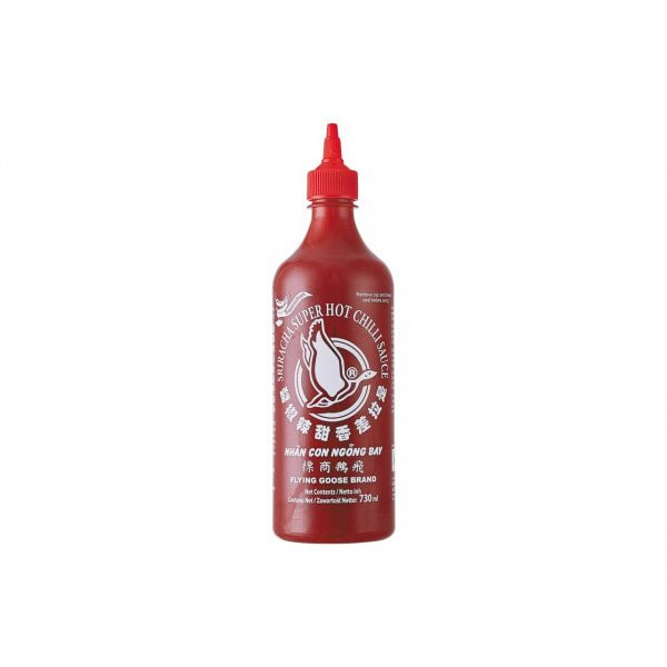 Flying Goose Sriracha Chilisauce Extra Scharf, 730 ML