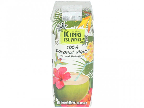 Kokoswasser KING ISLAND Pk 250ml