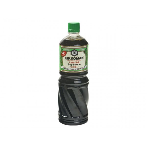 Kikkoman Sojasauce (Weniger Salz), 1 L