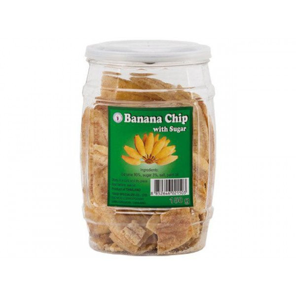 Thai Dancer Bananenchips mit Zucker 150 G