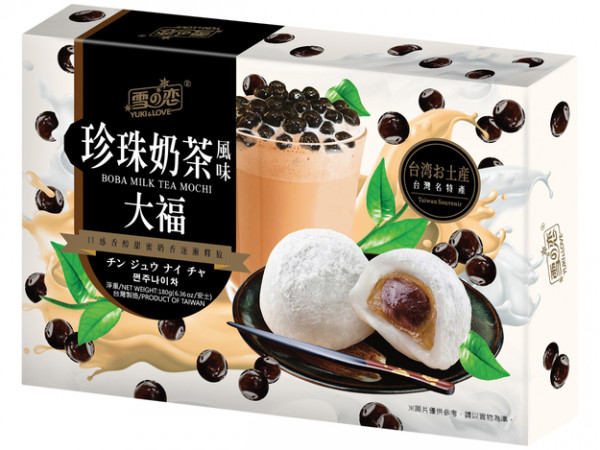 Yuki & Love Mochi-Reiskuchen Boba-Milchtee-Geschmack 180 g