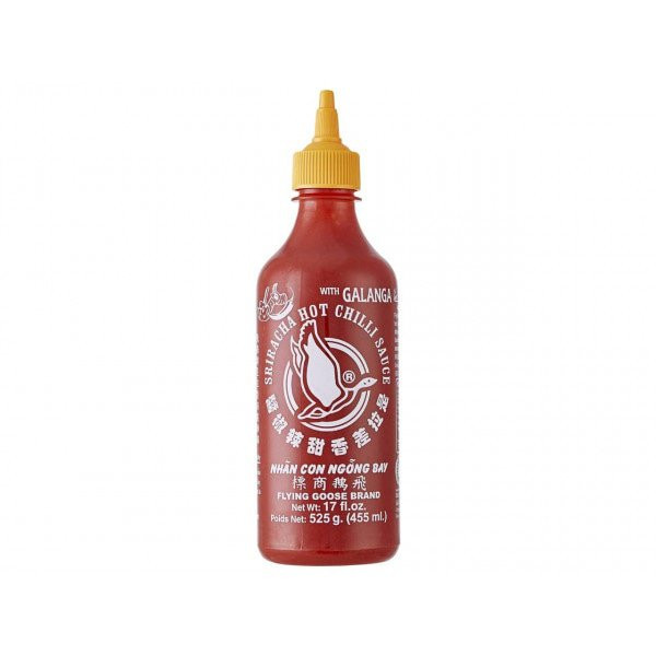 Flying Goose Sriracha Chilisauce mit Galanga, 455 ML