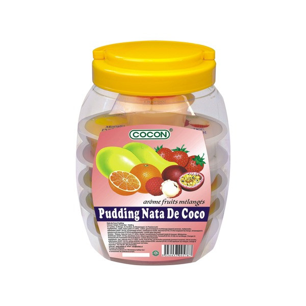 Cocon Pudding mit Nata de Coco (Sortiment), 1,28 KG