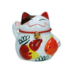 Plutus Keramik-Katze, 1 PC/ST