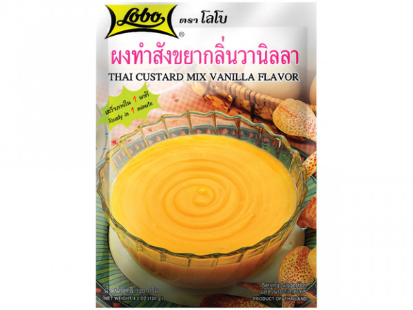 Lobo Thai Custardmix Vanillegeschmack - 120 g