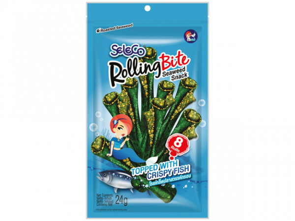 SELECO Seetang Snack mit Fisch 24 GR