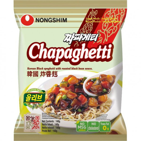 NONG SHIM Chapaghetti Instant-Nudeln Chajang Myun - 140 g ,