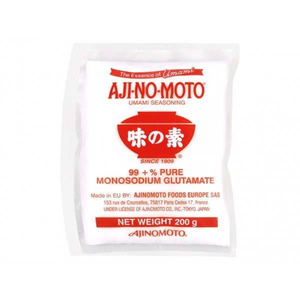 Ajinomoto Brand MNG Natriumglutamat, 200 G