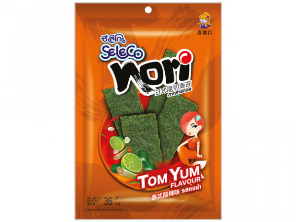 Seetangsnack Tom Yum 36 G