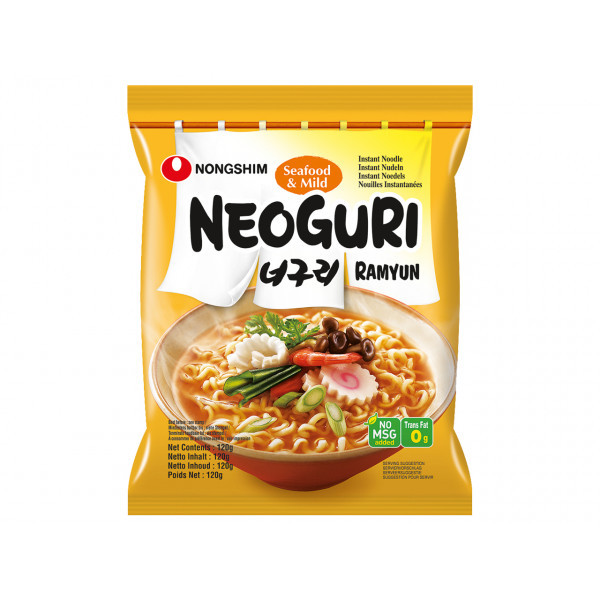 NONG SHIM Instant-Nudeln Neoguri Meeresfrüchte (mild) - 120 g