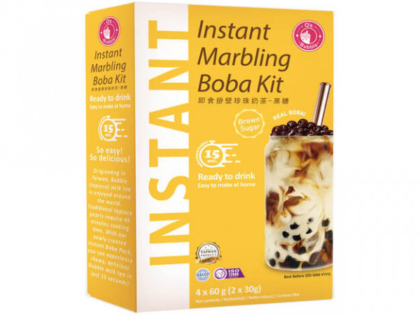 Instant Boba Brauner Zucker 4x60 g